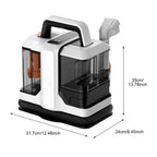 💎✨ 4-in-1 Heisswasser-Stoffreiniger 🧼🏆 Professionelle Tiefenreinigung für Sofa, Teppich & Auto – Flecken weg in 3 Schritten. Dual-Tank, ergonomisch, leise & schonend. Für anspruchsvolle Haushalte.