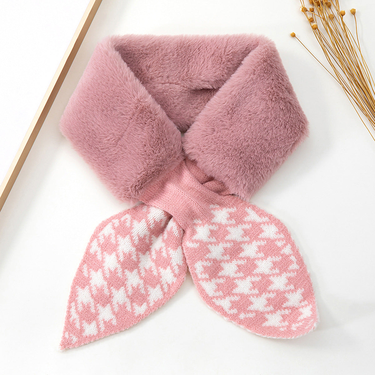 🧣🔥 Wärmender Plüschschal aus nachhaltiger Baumwolle – ultraweich, langlebig & perfekt für kalte Tage! ❄️✨