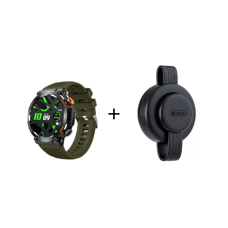 ⌚🏃 GPS-Sportuhr mit Herzfrequenz & Multisport-Modi 🌲💧 60% Rabatt – Wasserdicht für Outdoor & Fitness, ideal zum Laufen & Wandern