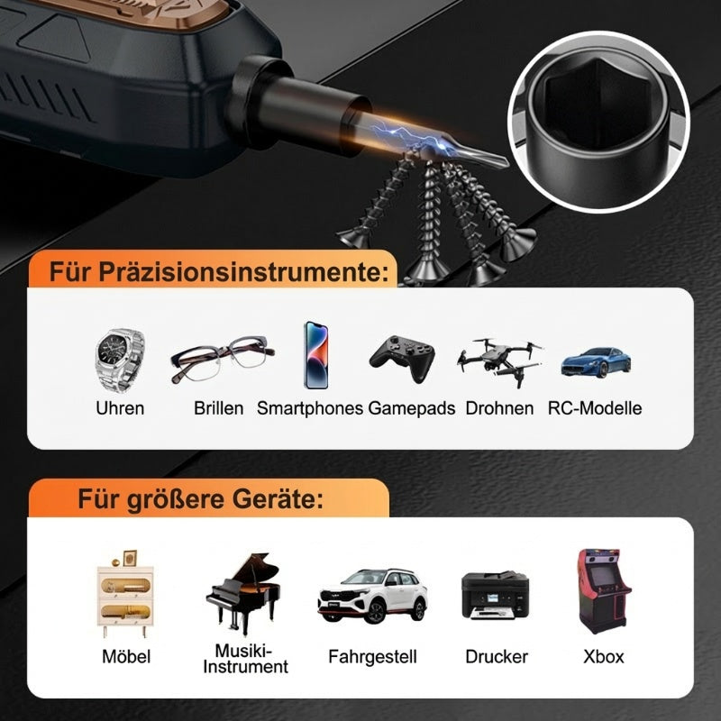 🛠️⚙️ 180-in-1 professionelles Präzisions-Schraubendreher-Set – Komplettausstattung für alle Reparaturen. ✨🌟 Maximale Qualität, minimale Kompromisse. Nachhaltig durch Langlebigkeit.