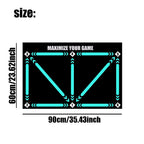 🏆🏆Das beste Geschenk für ein Kind —— 56 % RABATT ⚽⚽ Fußballtrainingsmatte für alle Leistungsstufen, rutschfest und geräuscharm