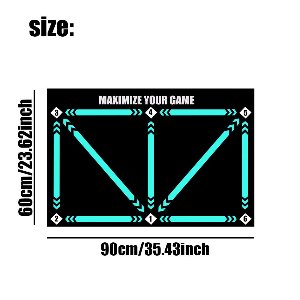 🏆🏆Das beste Geschenk für ein Kind —— 56 % RABATT ⚽⚽ Fußballtrainingsmatte für alle Leistungsstufen, rutschfest und geräuscharm