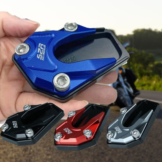 🛵🛡️ Motorrad-Ständerfuß-Verbreiterung – 50% RABATT📦✨ Rostfreier Stahl für maximale Stabilität, blitzschnell montiert. Mehr Sicherheit auf jedem Untergrund.