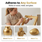 🔥✨ Goldfolienfarbe auf Wasserbasis – 50% Rabatt für kurze Zeit 💥🎨 Perfekt für Kunst & Deko, hochdeckend, leicht anrührbar, metallisch glänzend. Jetzt sparen!