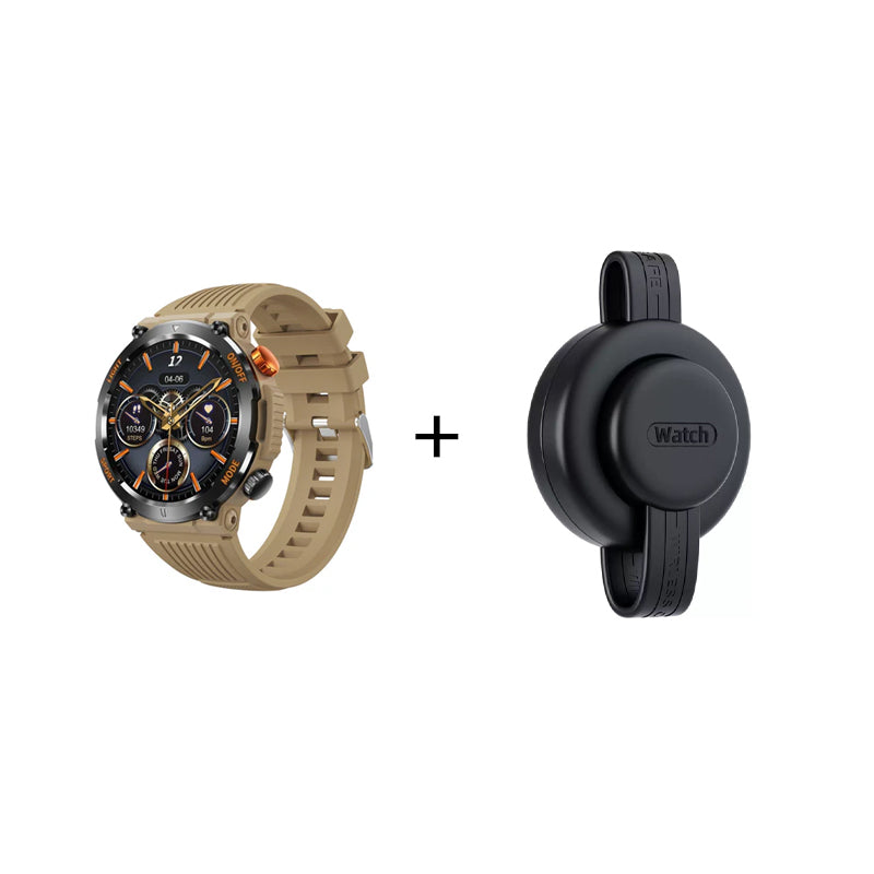 ⌚🏃 GPS-Sportuhr mit Herzfrequenz & Multisport-Modi 🌲💧 60% Rabatt – Wasserdicht für Outdoor & Fitness, ideal zum Laufen & Wandern