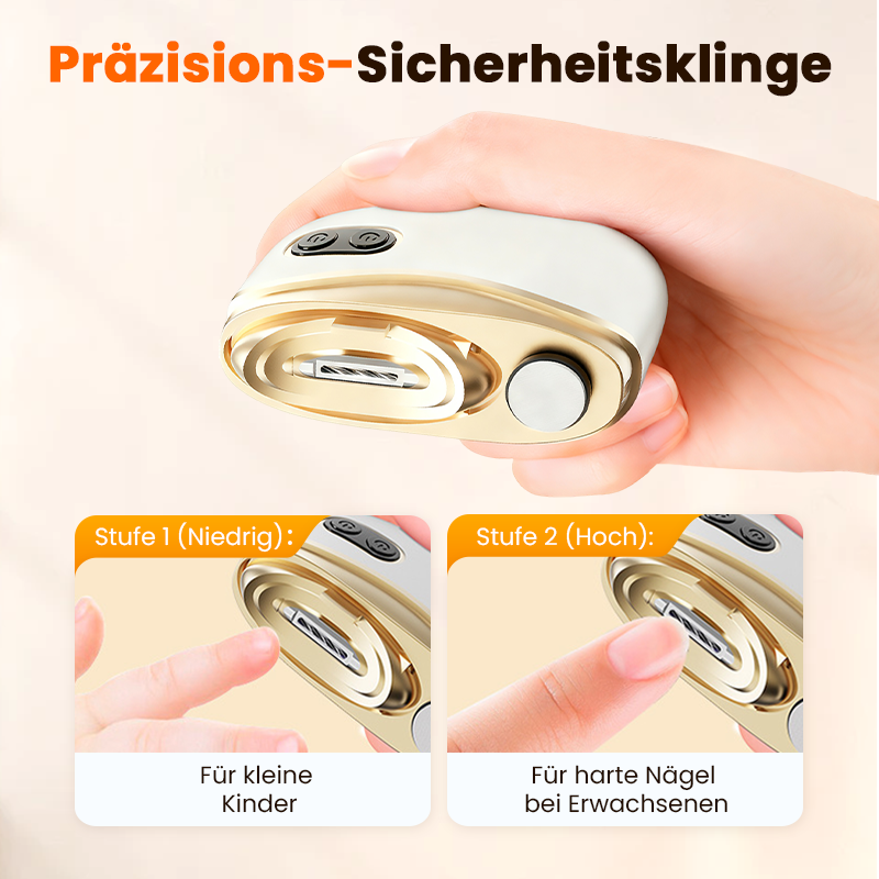 💅⚡ 2-in-1-Nagelknipser mit elektrischer Feile: Professionelle Nagelpflege zu Hause, schnell & schonend! ✨🛠 Perfekt für gepflegte Hände jeden Tag.