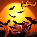 🎁50% RABATT🦇Halloween 3D-beleuchtete Fledermäuse