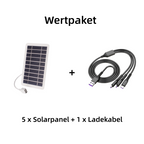 🌿☀️ 2W/5V Mini Solarpanel – flexibel, leicht & reisefreundlich ⚡🔋 für Camping, Outdoor & Notfall – einfach einstecken, sofort laden – 50% RABATT