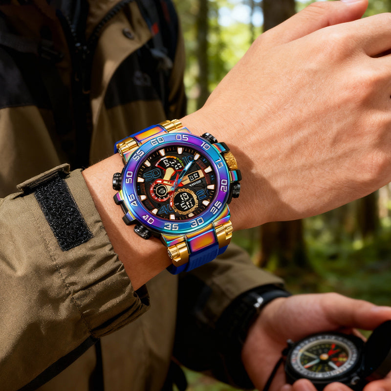 🔮🔮Neueste Modetrends🕐🕐Multifunktionale wasserdichte LED-Digitaluhr