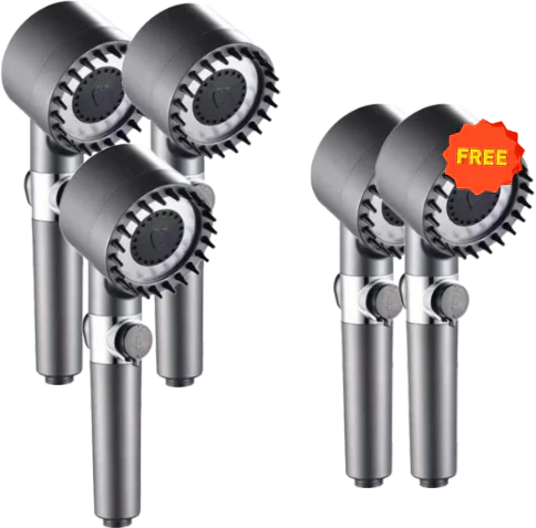 🏆Luxus-Duschkopf für Hautpflege & Massage - 3 Spray-Modi mit Wassersparender Technologie für Verjüngendes Duscherlebnis 💎🌊