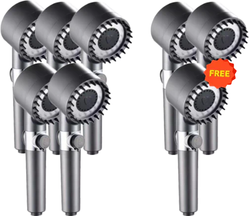 🏆Luxus-Duschkopf für Hautpflege & Massage - 3 Spray-Modi mit Wassersparender Technologie für Verjüngendes Duscherlebnis 💎🌊