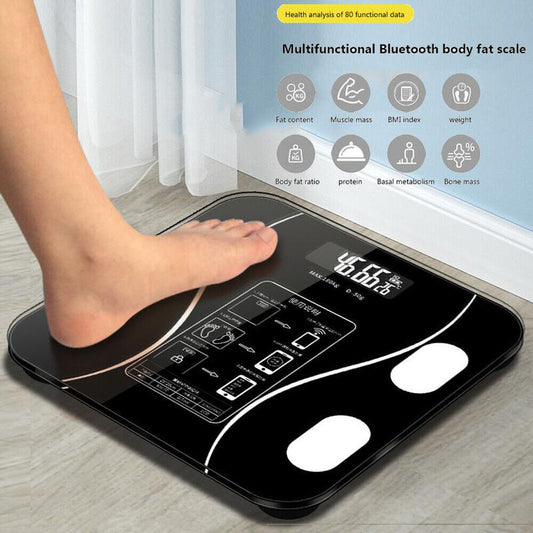 🥳💞Über 50.000 Stück verkauft!👵❤️ 50 % Rabatt! Intelligente Körperfettwaage – Kennen Sie Ihre Werte, verfolgen Sie Ihre Gesundheit! Misst ganz einfach Gewicht und Körperfett. Großes Display, automatische Einschaltung. Ihr Begleiter für Ihr Wohlbefinde