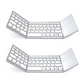 ⌨️📱 Ultradünne faltbare Mini-Bluetooth-Tastatur ✨⚡ – kabellos, leise, ideal für Tablet & Laptop, perfekt für Home-Office & Business-Reisen, klappbar & stylisch