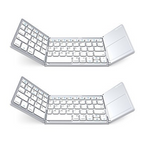 ⌨️📱 Ultradünne faltbare Mini-Bluetooth-Tastatur ✨⚡ – kabellos, leise, ideal für Tablet & Laptop, perfekt für Home-Office & Business-Reisen, klappbar & stylisch
