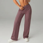 👖✨ Damen Unifarbene Weite Straight-Leg-Hose – Komfort pur 💯👗 Bequem durch den Alltag, perfekt fürs Büro & Freizeit. Jetzt 49% sichern! ⏰