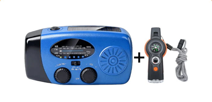 📻⚡【60% Rabatt】Solar-Kurbel Notfallradio – Mit Powerbank, Wetteralarm, USB & 7 Tage Akku. Wasserdicht & robust für Outdoor/Krise. 🌞🔋 Jetzt unschlagbares Angebot sichern!