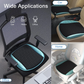?Summer Hot Sale❄️Cooling Car Seat Cushion Ventilated Pad