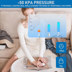 💨🧳 Reise-Vakuierer mit USB – 6 Kompressionsbeutel ✨⚡ Platzsparend & leicht für unterwegs – 50% Rabatt!