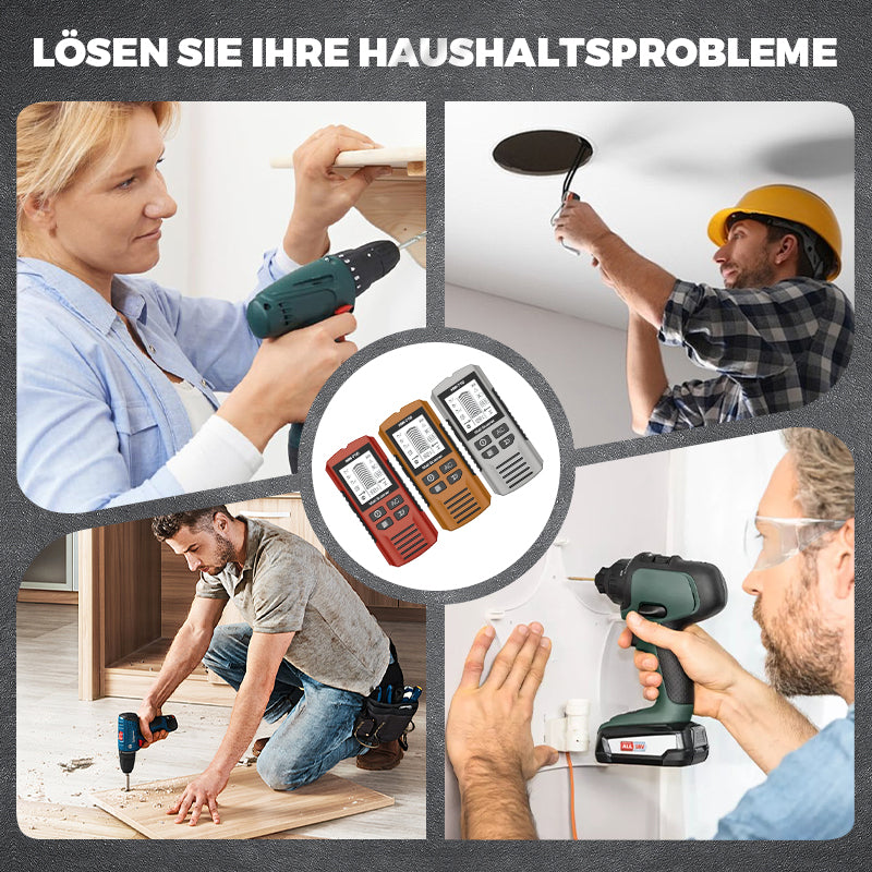 🔍🏗️【Handheld-Metall-/Wanddetektor】Mit 40% Rabatt – Präzise Ortung & Multifunktions-Scan in Einem! 💡⚙️ Sofort Erkennen von Metall und Hohlräumen.