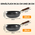🍳🍞 Schwerer Gusseisen-Bräter (unbeschichtet) – perfekt für Sonntagsbraten & knuspriges Brot! ⏲️🥖 50% reduziert – nur solange der Vorrat reicht!