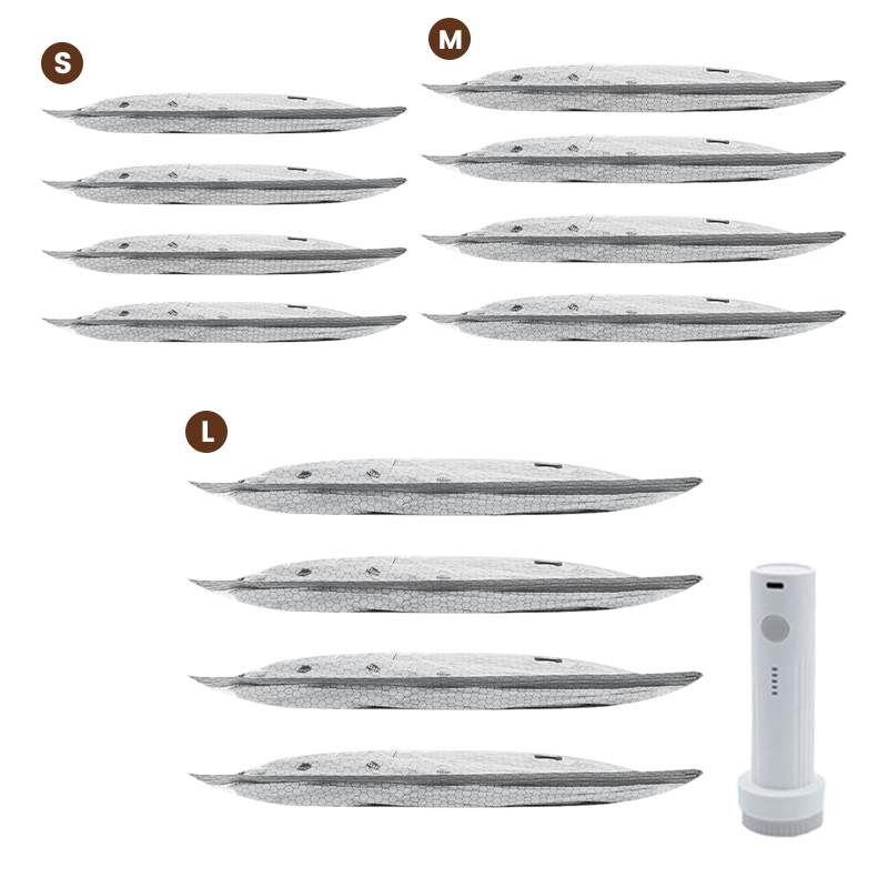 ✨🧳 Reise-Vakuumbeutel-Set mit Pumpe – Mehr Stauraum, weniger Gepäck! ✨🔋 Platzsparend, robust & einfach zu bedienen – dein praktischer Reisebegleiter.