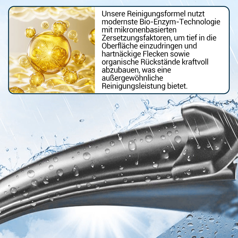 💥NEUJAHRSVERKAUF 49% RABATT🔥2-in-1 Leistungsstarke Reinigungsbürste für Autoglas-Ölfilm