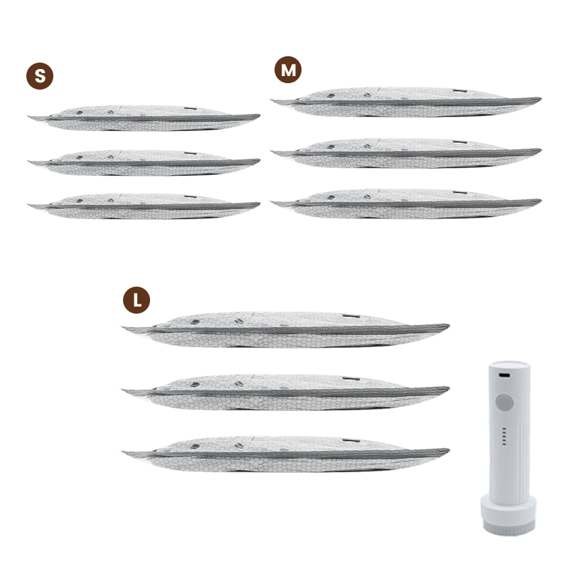 ✨🧳 Reise-Vakuumbeutel-Set mit Pumpe – Mehr Stauraum, weniger Gepäck! ✨🔋 Platzsparend, robust & einfach zu bedienen – dein praktischer Reisebegleiter.