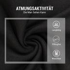 👑👑2025 neuestes Modell👔👔Slim Fit Langarm-T-Shirt für Herren mit Stehkragen