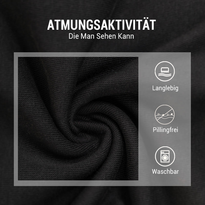 👑👑2025 neuestes Modell👔👔Slim Fit Langarm-T-Shirt für Herren mit Stehkragen