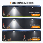 🔥🌙 50% Rabatt – Bestseller 2026 Solar-Außenlampe mit Bewegungsmelder & Clipbefestigung 💡⚡ Ideal für Balkon, Garten & Reisen – kabellos, wasserdicht, automatisch heller bei Bewegung
