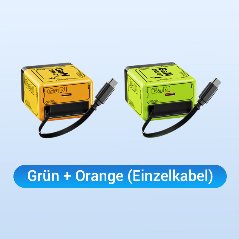 🏆59 % Rabatt✨Das neueste Modell von 2025 ⚡USB-C Schnellladestation mit einziehbarem Kabel – Universell einsetzbar