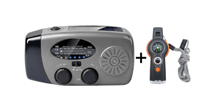 📻⚡【60% Rabatt】Solar-Kurbel Notfallradio – Mit Powerbank, Wetteralarm, USB & 7 Tage Akku. Wasserdicht & robust für Outdoor/Krise. 🌞🔋 Jetzt unschlagbares Angebot sichern!