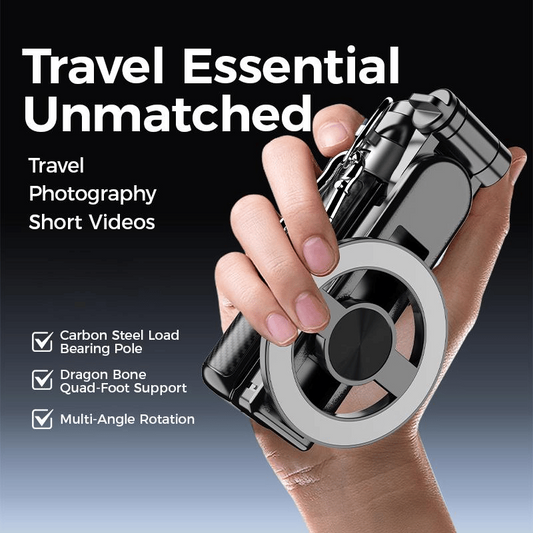 📸🤳 Magnet-Selbsthalter 4-in-1: Einfach perfekte Fotos & Videos, immer und überall! 🧲✨ Robust, vielseitig, alltagstauglich – für Reise, Homeoffice und Freizeit.