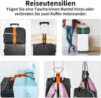 ✈️🧳 Stabile & verstellbare Gepäckgurte 🔒🛡️ Endlich beide Hände frei am Flughafen – praktisch & langlebig!