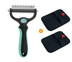 🐾🐾 Doppelpack-Spardeal: 2 kaufen, 1 gratis! 🧼🐱 Professionelles Fellpflege-Enthaarungstool für Hunde & Katzen – entfernt sanft lose Haare, schonend zur Haut, leicht zu reinigen.