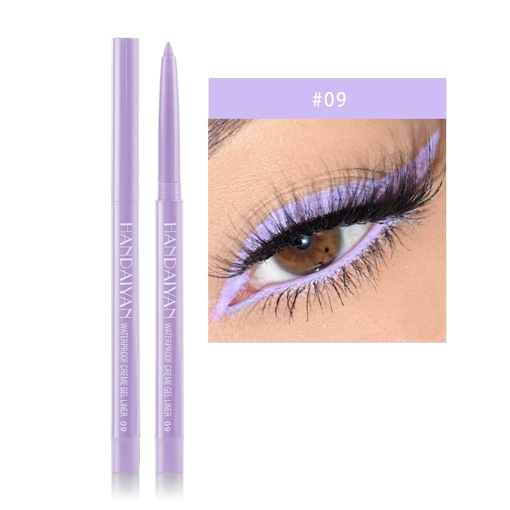 ⏳⏳Befristeter Sonderpreis – 1 kaufen, 1 gratis dazu💥💥20er Set Farbiger Gel-Eyeliner - Wasserdicht, Vielseitig als Lidschatten & Highlighter, Perfekt für Alltag & Festivals