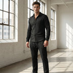 👕🧶Waffle-Set für Herren: Atmungsaktiv & extrem bequem 👖✨ für vielseitige Looks im Alltag – Nachhaltige Qualität, 50% reduziert!