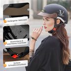 🛡️Atmungsaktiver, leichter und stoßfester Motorradhelm🏍️50 % Rabatt💥💥💥