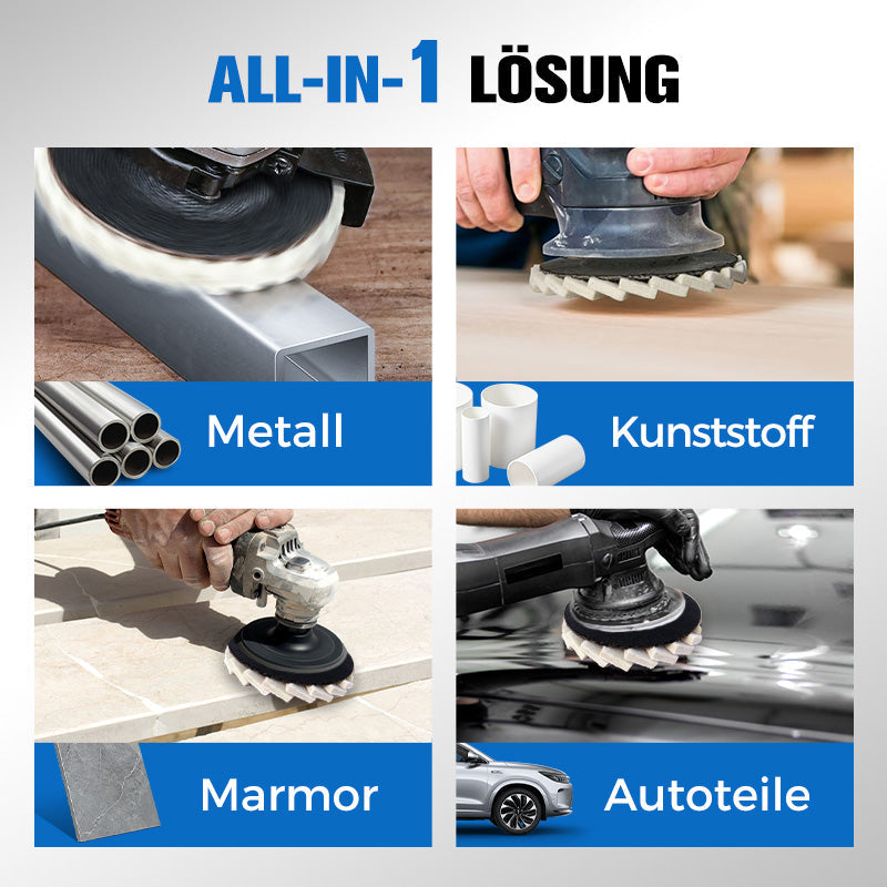 🧽✨ Wollpolierscheibe für Winkelschchleifer – Hochglanz-Spiegelfinish! 🚀⚡ Langlebig, vielseitig & ideal für Auto, Metall & Stein. Jetzt 53% Rabatt sichern! 🔧💯