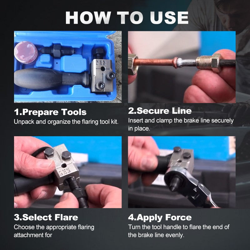 🔥55 % RABATT 🔧 Universelles Autobremsen-Set ⚙️ 4,75 mm Präzision, hohe Effizienz, sicher und stabil