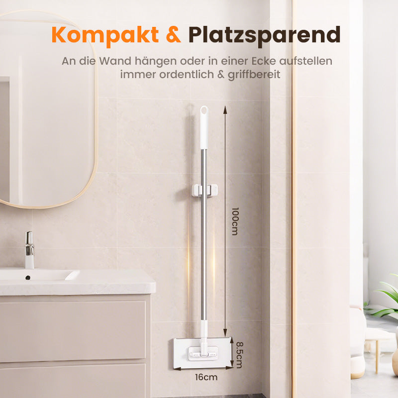 🧹✨ Einweg-Staubmopp mit 4 waschbaren Bezügen & 50% Rabatt – Praktisch, hygienisch & nachhaltig 🏠💫 für blitzsaubere Böden!