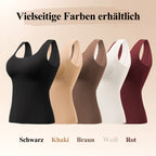 🌸🌸2025 neuestes Modell - 50% Rabatt❤️‍🔥❤️‍🔥Damen Thermo Tanktops mit integriertem BH