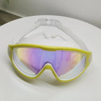 ✨🏊‍Swim Schutzbrille für Erwachsene & Kinder - Anti-Fog Vollschutz, 3-Farben UV-Glas, wasserdichte Ohrstöpsel & Nasenclip, Fit Outdoorfun