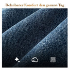 👖💕 Stretch-Schlagjeans mit hohem Bund – Perfekt für den Frühling! ✨ Bequem, schlank, nachhaltig 👖 Ideal für Alltag & Freizeit.