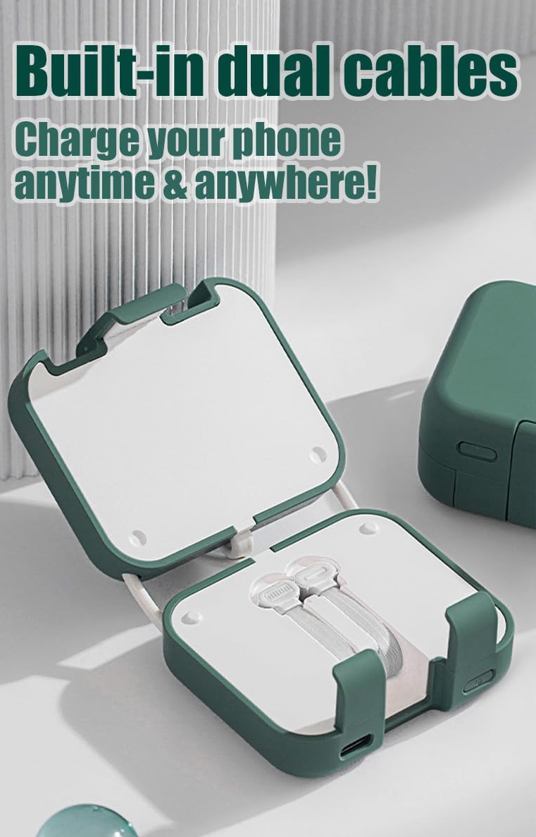 2024 Hot Sale🔥🎁-Kabellos aufladbarer tragbarer Schatz-Handyhalter⚡