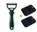 🐾🐾 Doppelpack-Spardeal: 2 kaufen, 1 gratis! 🧼🐱 Professionelles Fellpflege-Enthaarungstool für Hunde & Katzen – entfernt sanft lose Haare, schonend zur Haut, leicht zu reinigen.