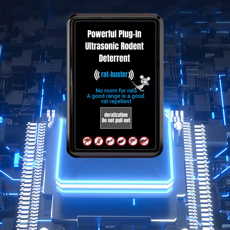 Leistungsstarkes Plug-In-Ultraschall-Nagetierabwehrmittel