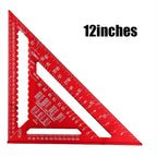 Holzbearbeitung Dreieck Lineal 7-12-Zoll