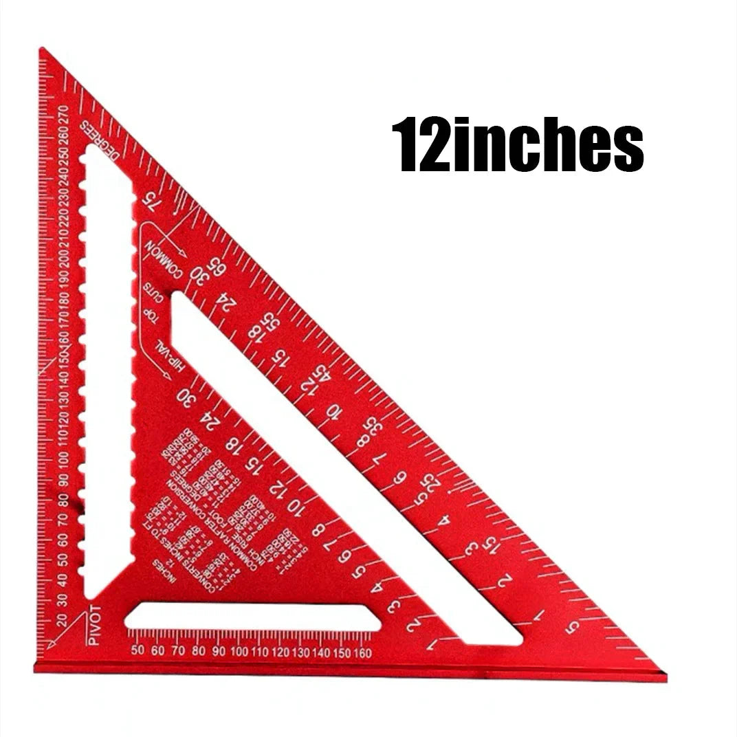 Holzbearbeitung Dreieck Lineal 7-12-Zoll