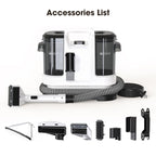 💎✨ 4-in-1 Heisswasser-Stoffreiniger 🧼🏆 Professionelle Tiefenreinigung für Sofa, Teppich & Auto – Flecken weg in 3 Schritten. Dual-Tank, ergonomisch, leise & schonend. Für anspruchsvolle Haushalte.